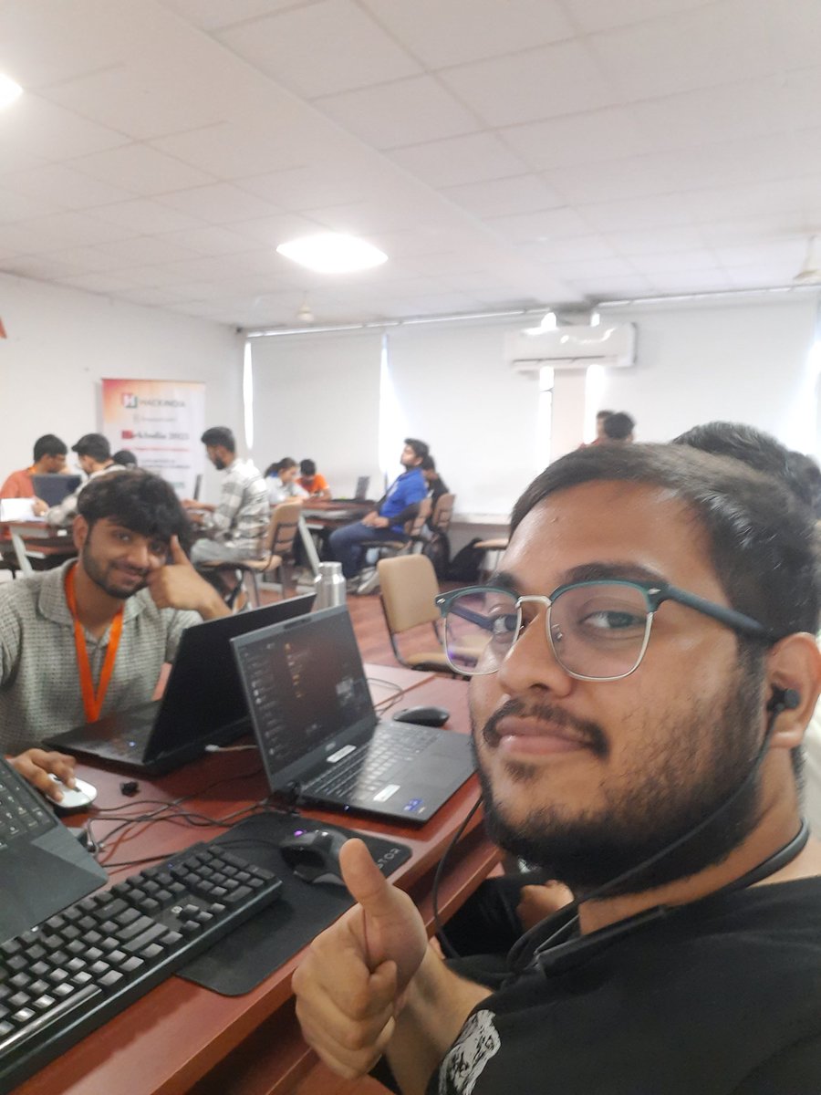AdityaSinha234's tweet image. Attended my first hackathon.
Learned teamwork, idea building, communication, and networking.
Winning wasn’t guaranteed, but learning was.

Thanks to HackIndia, Lloyd College, and Hex Clan.
#Hackathon #TechJourney #FirstHackathon