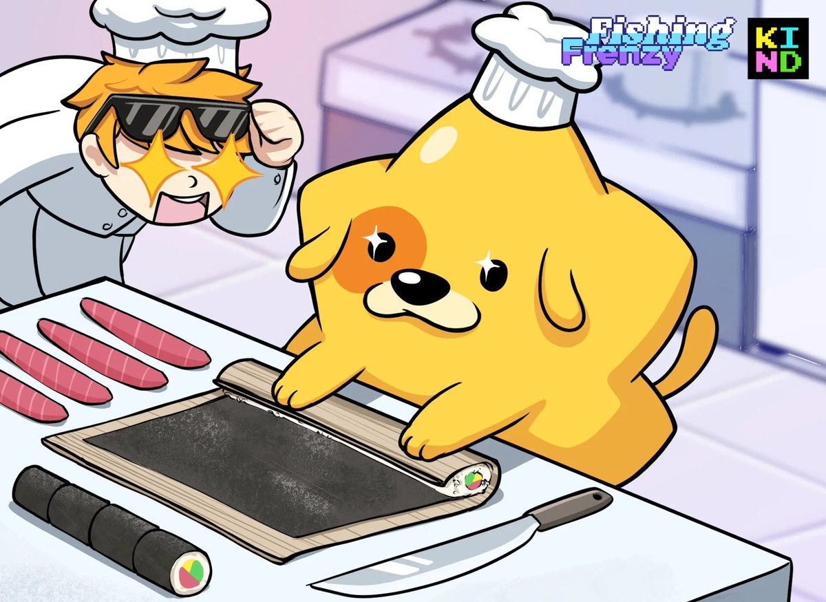 Fishing Frenzy (@fishingfrenzyco) on Twitter photo How to Cook in Fishing Frenzy
The waters are full of fish, but only a few will make a dish out of it
(🎨 by <a href="/mimingkunKIND/">mimingkun.ron | KIND</a>) How to Cook in Fishing Frenzy
The waters are full of fish, but only a few will make a dish out of it
(🎨 by <a href="/mimingkunKIND/">mimingkun.ron | KIND</a>)