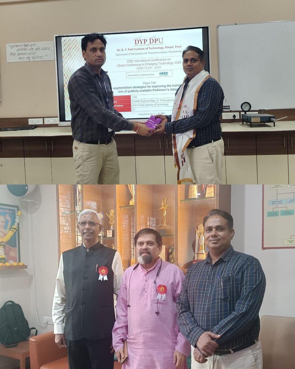 Contributing to Emerging Tech Discourse at GINOTECH-2025

Dr. S Mohan Mahalakshmi Naidu, HoD, E&amp;TC served as Session Chair at (GINOTECH-2025)
#i2it #isquareitpune #engineersedge #I2ITFacultyAchievements #GINOTECH2025 #IEEEConference #EmergingTechnologies #AI #MachineLearning
