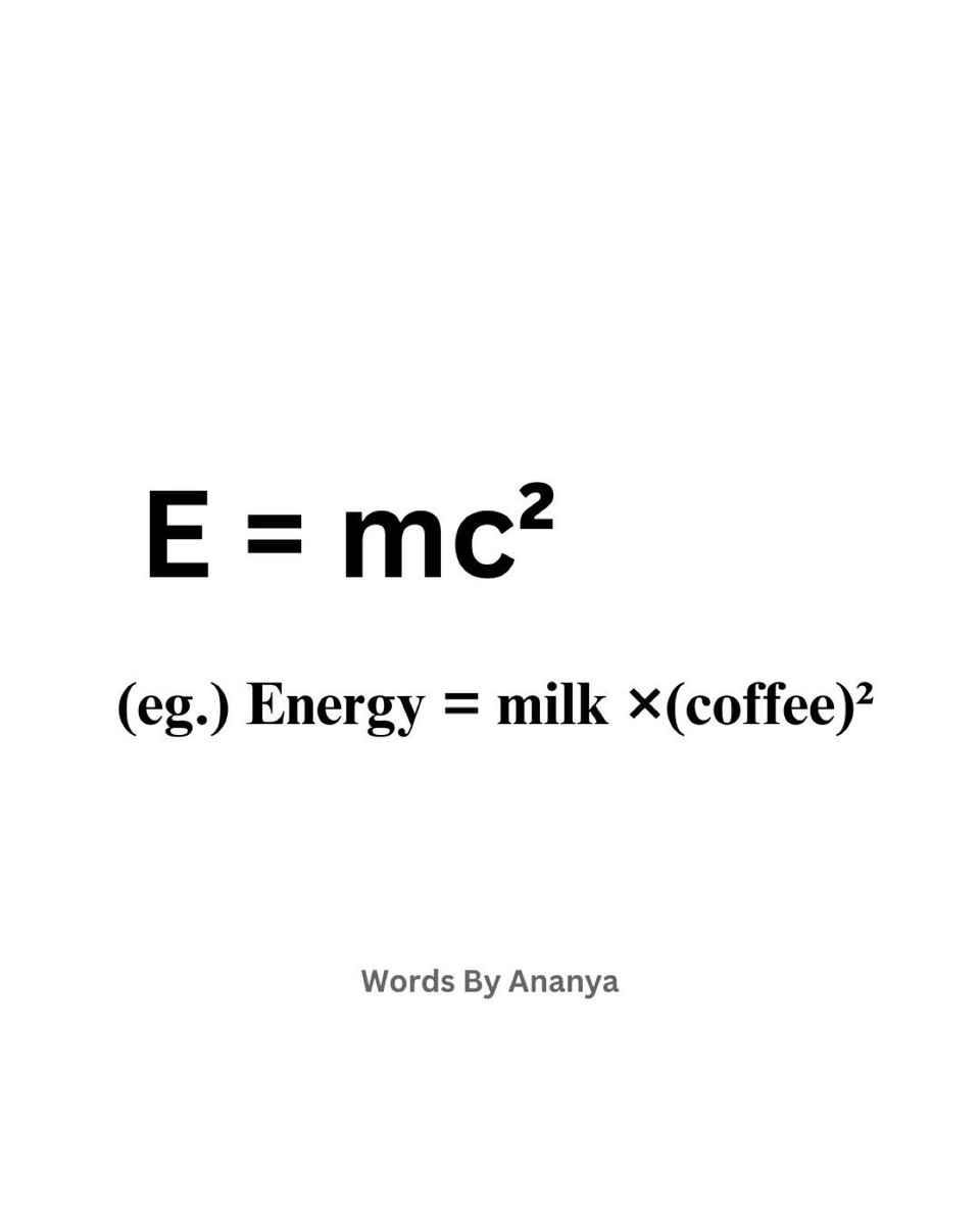 E = mc²