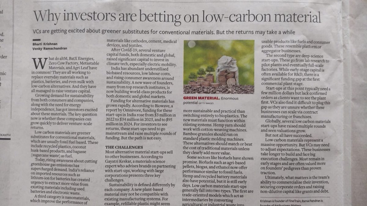What do altM, HUID, Zero Cow Factory, Metastable Materials, BatX Energies, Bambrew and Agrileaf  have in common?

Besides sounding like characters from a sci-fi movie, they are pioneering players in the "Surrogate Economy"—an emerging sector replacing industrialized, synthetic