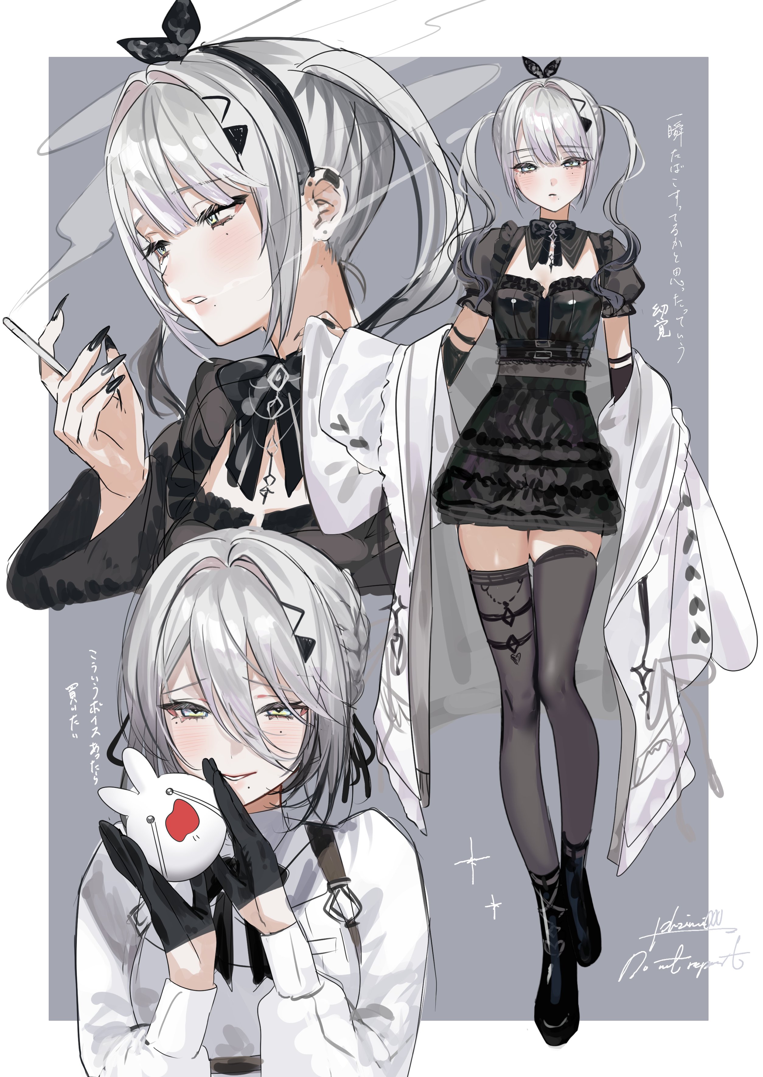 AMBIDEX Store 強撚ラチネ カーゴパンツ(F クロ): yuni
