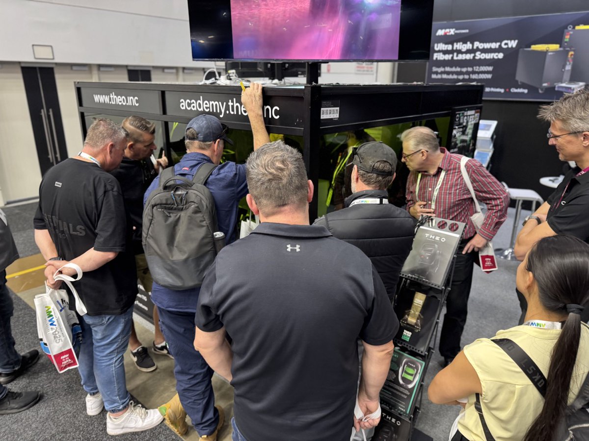 Theoincofficial's tweet image. What a finish at the #AMW! We see more possibilities in the Australian market! Can&apos;t wait to conquer more opportunities together. &apos;Till we meet again next year!!!

#THEO #Maxphotonics #laserwelding #lasercleaning #laser #fiberlaser #handheldlaserwelding #handheldwelding #welding