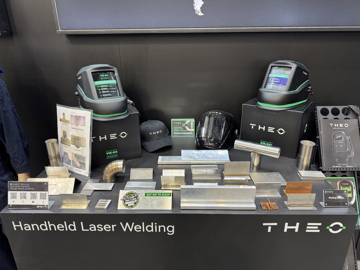 Theoincofficial's tweet image. What a finish at the #AMW! We see more possibilities in the Australian market! Can&apos;t wait to conquer more opportunities together. &apos;Till we meet again next year!!!

#THEO #Maxphotonics #laserwelding #lasercleaning #laser #fiberlaser #handheldlaserwelding #handheldwelding #welding