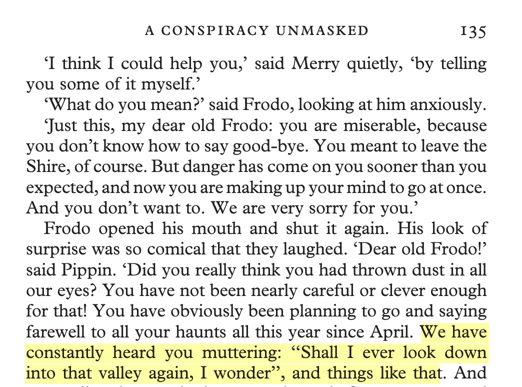 Tolkien is honestly so real for this... re-read LOTR.