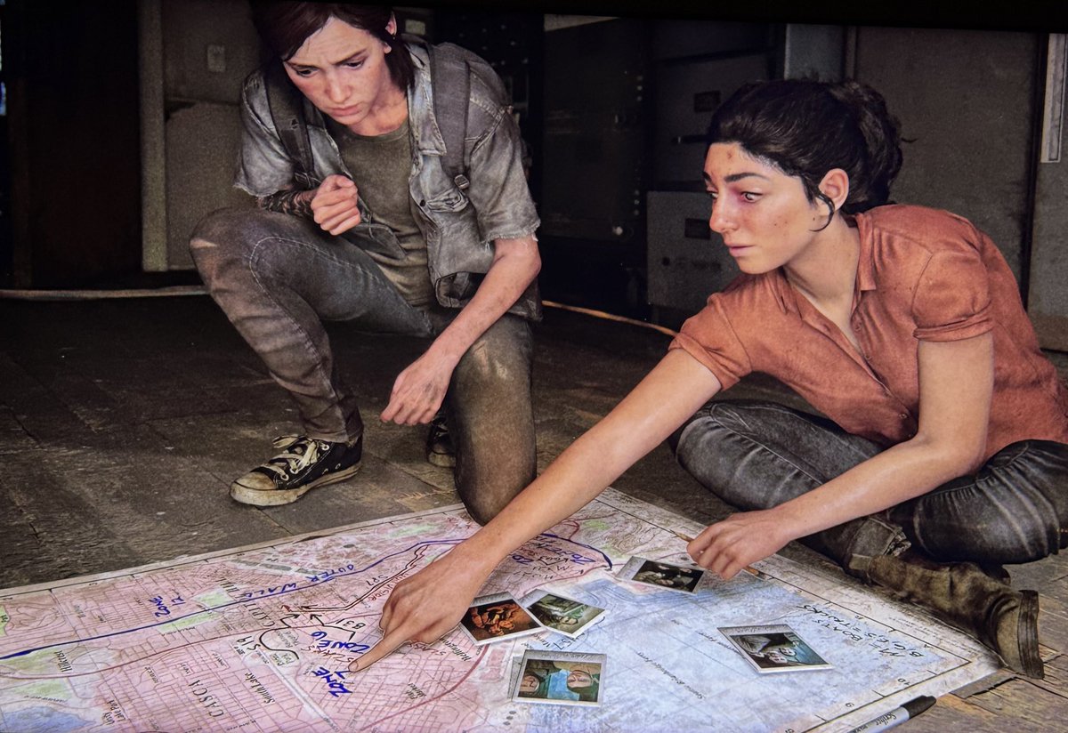 GabiBiac's tweet image. "ain mas a dina da série faz tudo pra ellie, nem olhar um mapa a ellie consegue""
literalmente a dina do jogo meu, aquietem vossos cus
#TheLastOfUs