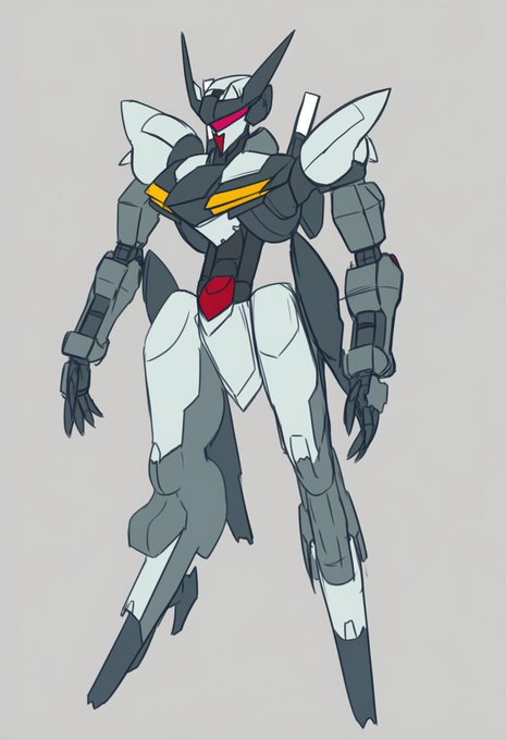 ゼロツー・ガンダムということにしておこうシャロンの薔薇で時が見えちゃってた連中からの流出資料を元に連邦軍が試作したモビルスーツまるで異世界の住民に設計させたような独特なシルエットが特徴 