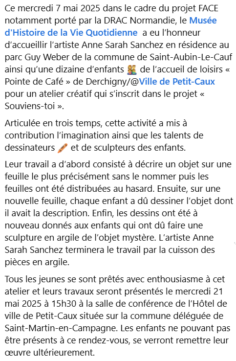 Musée d'Histoire de la Vie Quotidienne (@mhvq76) on Twitter photo 