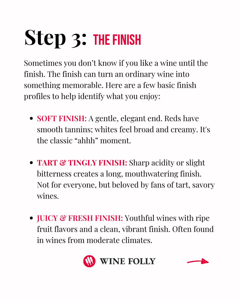 WineFolly's tweet image. 🍷 Let’s break down the art of wine tasting notes! Whether you're just starting or refining your palate, make your notes more useful, personal, and fun.

🎯 Learn more at winefolly.com/deep-dive/writ…

#winetasting #tastingnote #learnhow