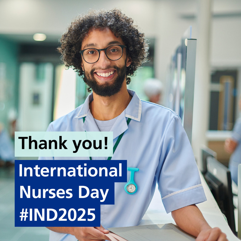 Happy International Nurses Day! Today we thank nurses for their unwavering commitment to patient care and the difference they make to people’s lives every day.  #ND2025