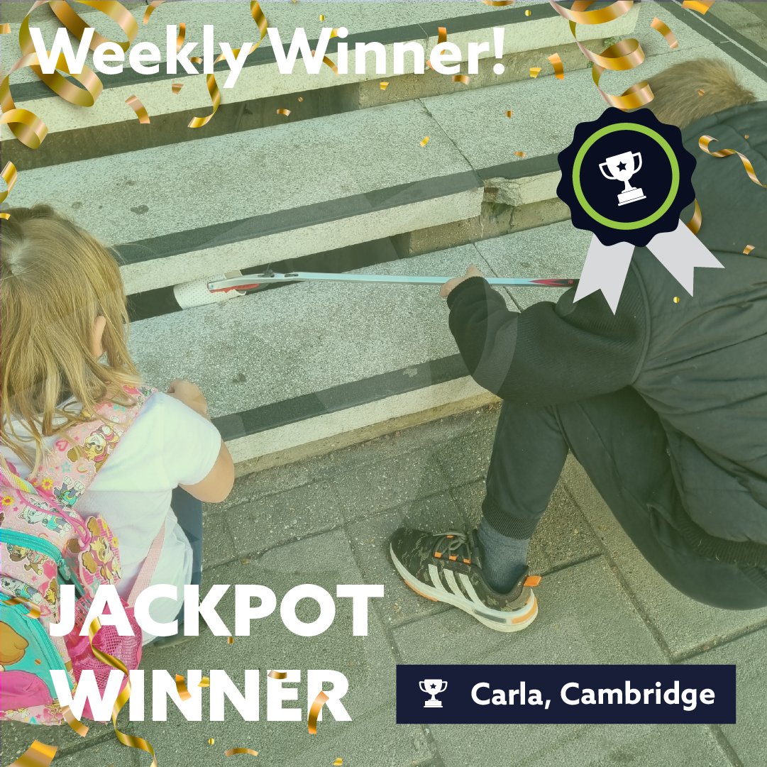 🌍 Meet Carla from Cambridge! A dedicated mum and student, Carla used LitterLotto with her kids and just scooped the latest jackpot!

She’s putting it towards a family trip to Germany 🇩🇪 and finishing her first children’s book 📚💚

#LitterLotto #WinWin #LitterHeroes