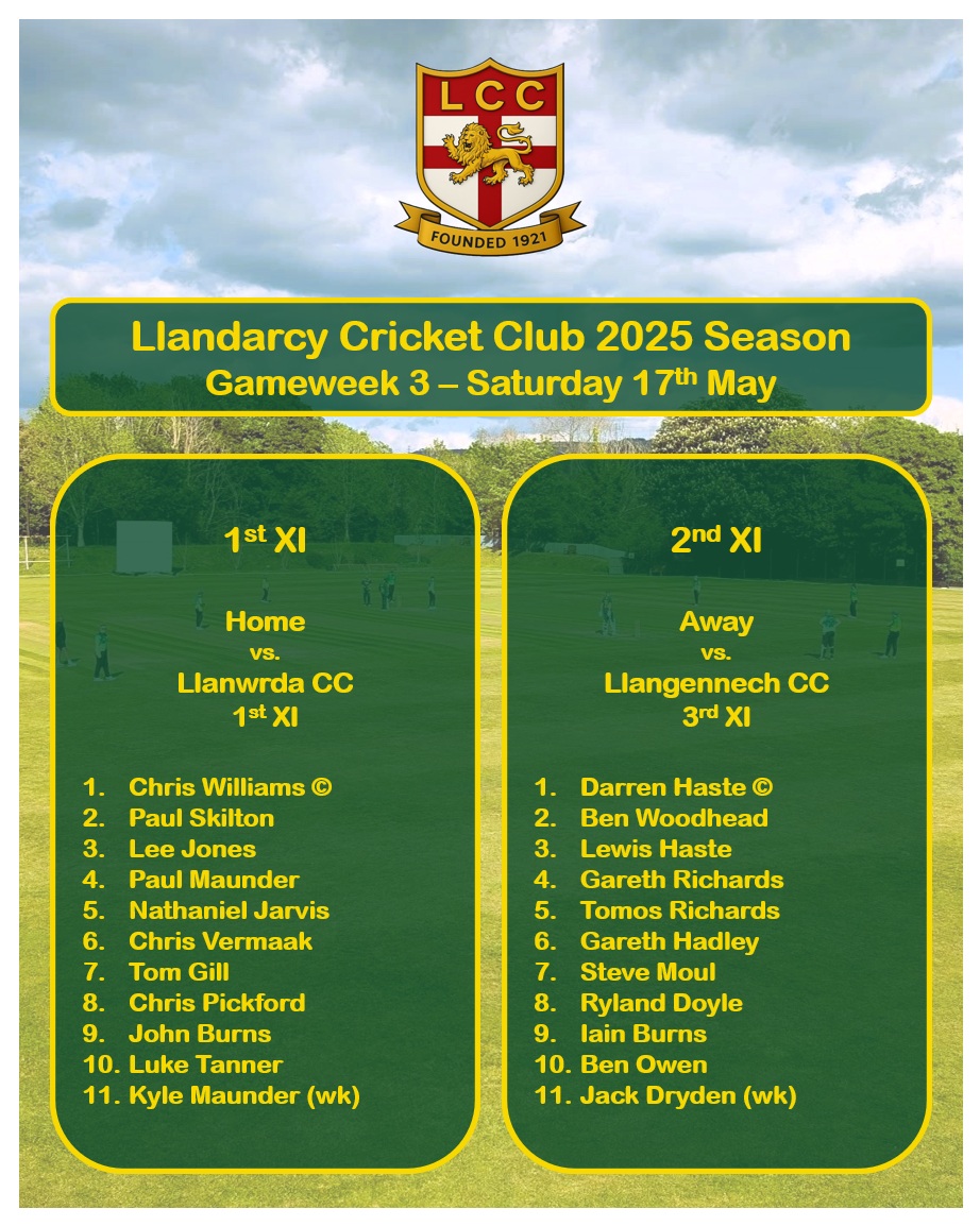 Teams for the upcoming weekend - Uppa Oilers!