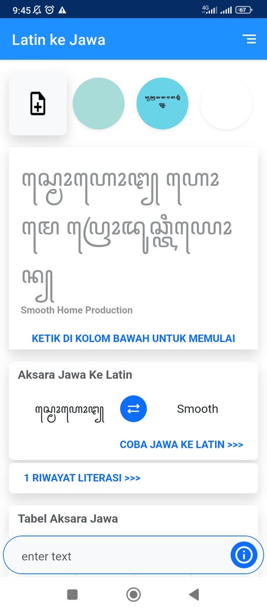 matcharush's tweet photo. Bagi teman2 yg punya minat belajar khusunya aksara Jawa mohon ijin memperkenalkan aplikasi android buatan kami sendiri bernama Aksaraku.
Disini kalian bisa belajar aksara jawa, sejarah dan bisa langsung translate dari bahasa ke aksara atau sebaliknya lho jadi lebih mudah. https://t.co/l9J9kYyI8H
