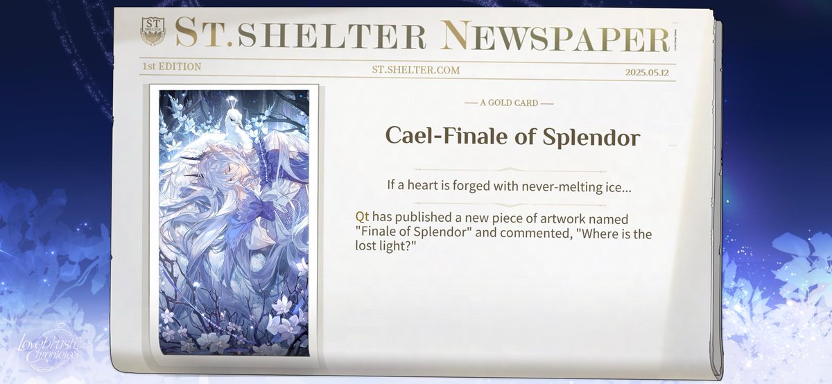 Pink_pig285's tweet photo. "Qt accidentally drew a -Finale of Splendor online. Wait a minute, what is this cute sharing text?!" #LovebrushChronicles https://t.co/xyEfXGMehc