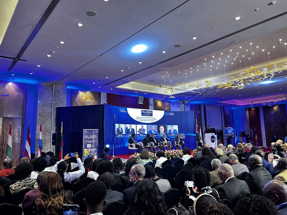 EBCR (@ebc_rwanda) on Twitter photo Today EU-Kenya business forum opened with EBCR in attendance. H.E. President <a href="/WilliamsRuto/">William Samoei Ruto, PhD</a> honored the event, highlighting the launch of EuroCham Kenya and the strengthening of trade ties through the Kenya-EU EPA. A milestone for EU-East Africa business cooperation <a href="/EUinKenya/">European Union In Kenya</a> Today EU-Kenya business forum opened with EBCR in attendance. H.E. President <a href="/WilliamsRuto/">William Samoei Ruto, PhD</a> honored the event, highlighting the launch of EuroCham Kenya and the strengthening of trade ties through the Kenya-EU EPA. A milestone for EU-East Africa business cooperation <a href="/EUinKenya/">European Union In Kenya</a>