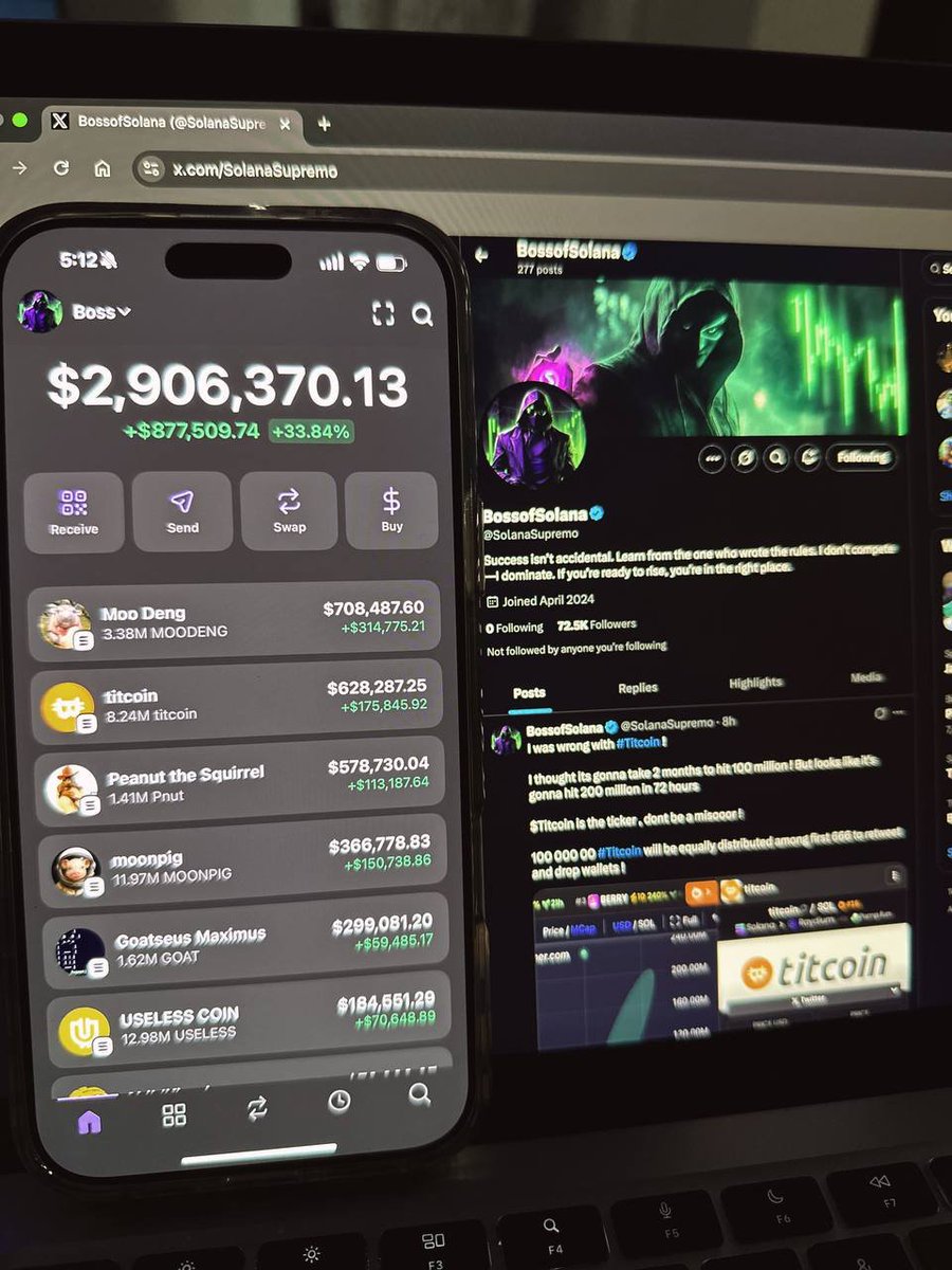 FINALLY MADE THREE MILLION DOLLARS FROM SOLANA MEMECOINS

As promised,
I want to change someone's life and send 100 $Sol (~$18,000) to one person by tomorrow.

Just like, retweet and comment 'done'.
Random winner in 15 hrs