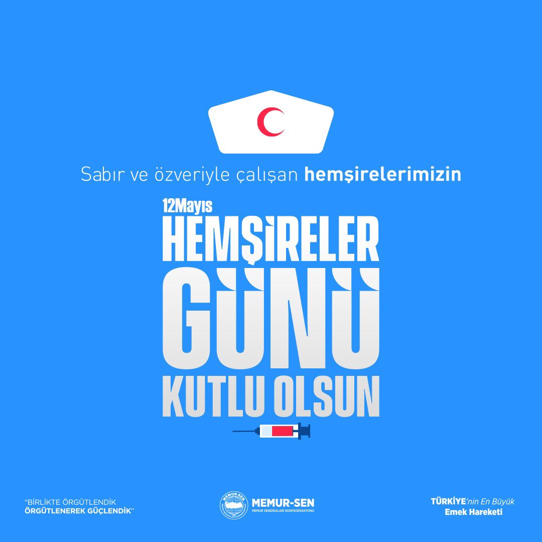 Siz, bu Milletin sessiz kahramanları;
Sağlık sistemimizin bel kemiği, şifa bekleyen hastalarımızın umudusunuz.

12 Mayıs Hemşireler Günü ve Hemşireler Haftası Kutlu Olsun.

#HemşirelerGünü 
#HemşirelerHaftası <a href="/bekir_nennioglu/">Bekir NENNİOĞLU</a> <a href="/yasertopaloglu/">Yaser TOPALOĞLU 🇹🇷</a> <a href="/Tamer_Dagli/">Tamer Dağlı 🇹🇷</a> <a href="/MahinurOzdemir/">Mahinur Özdemir Göktaş</a>