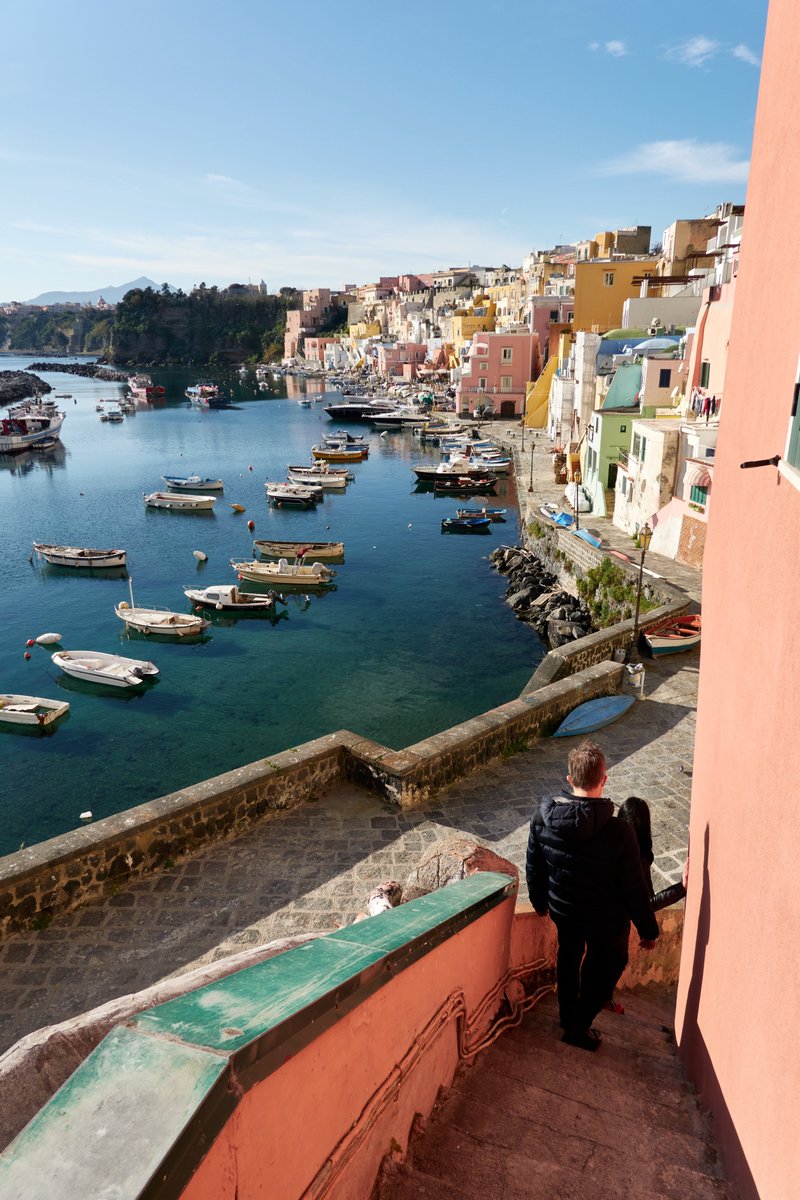 There’s something genuinely magical about Procida’s undiscovered southern Italian spirit. Make the most of Italy's colorful island with this day tripper's guide: bit.ly/3M5UE4u