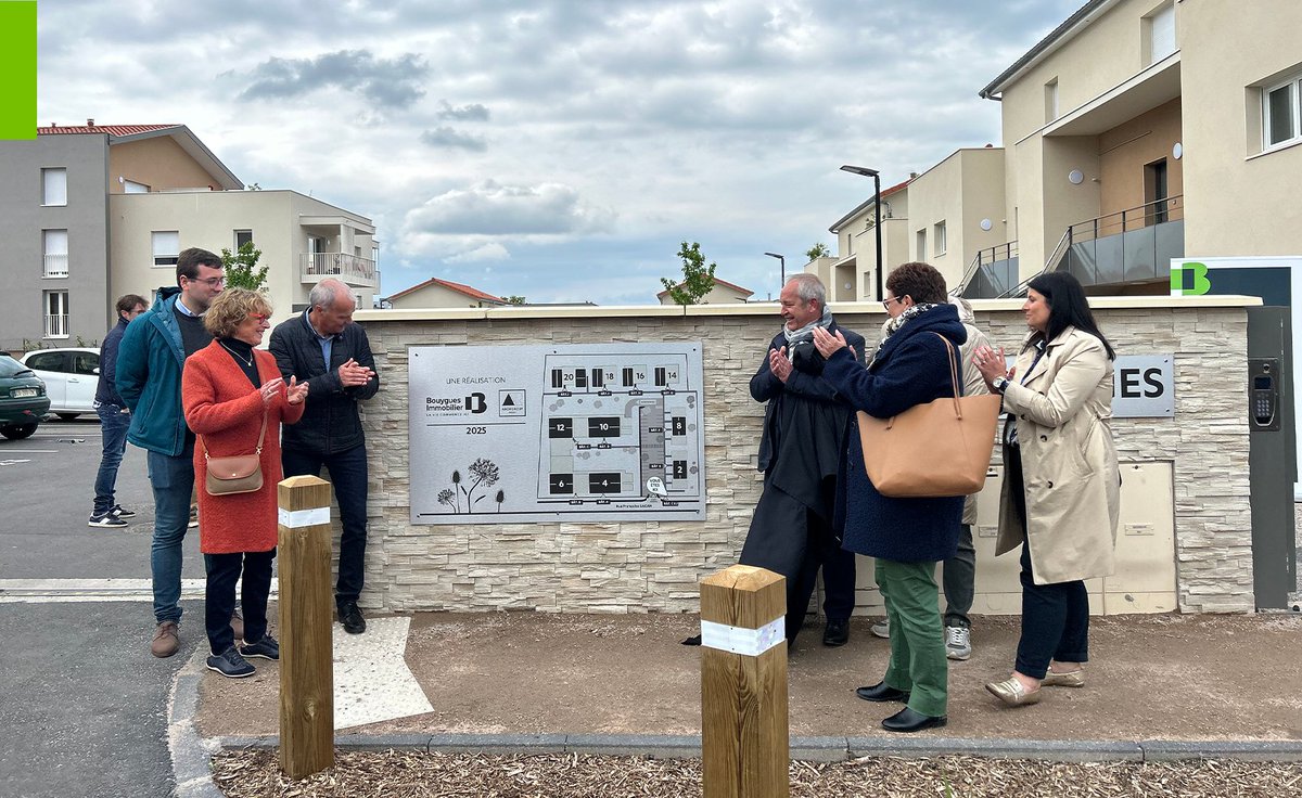 📰 [Communiqué de #presse] À Cournon-d’Auvergne, nous inaugurons avec nos partenaires, la résidence « Les Bucoliques », un projet de 117 logements conçus dans un esprit de cité-jardin et qui se distingue par ses engagements forts en faveur de la #biodiversité. 

+ d'infos :
