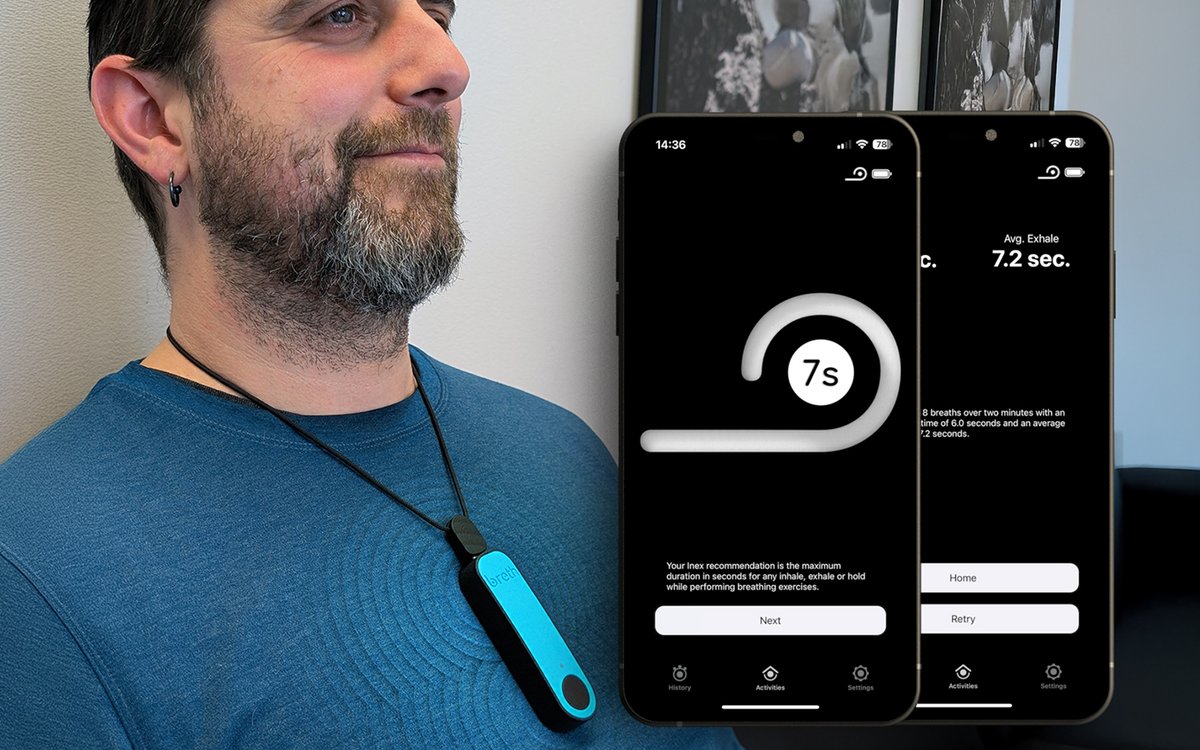 hyperstarter's tweet photo. Breth now includes paired technology, allowing two users to synchronize breathwork sessions using a single mobile device - perfect for couples, coaches, and parent-child bonding https://t.co/FeOeYpogvu #breathingexercises #relaxation #techforstress #wellnesstechnology #innovation https://t.co/t0pJ6H9rrE