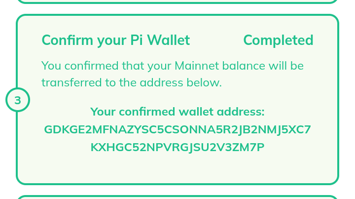 PiUpdates1's tweet photo. Don't forget to confirm the wallet. An email will be sent to you to confirm your wallet for the mainnet $Pi https://t.co/UFGqeJDppa