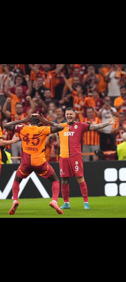 Bu rüya gerçek olsun, kal bizimle nice zaferler kazanalım ❤️💛
#StayWithUsOshimen