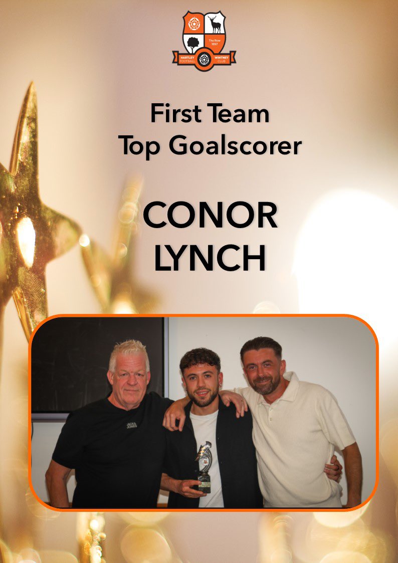 2024/25 First Team Top Goalscorer, <a href="/Conor_Lynch09/">Conor Lynch</a>