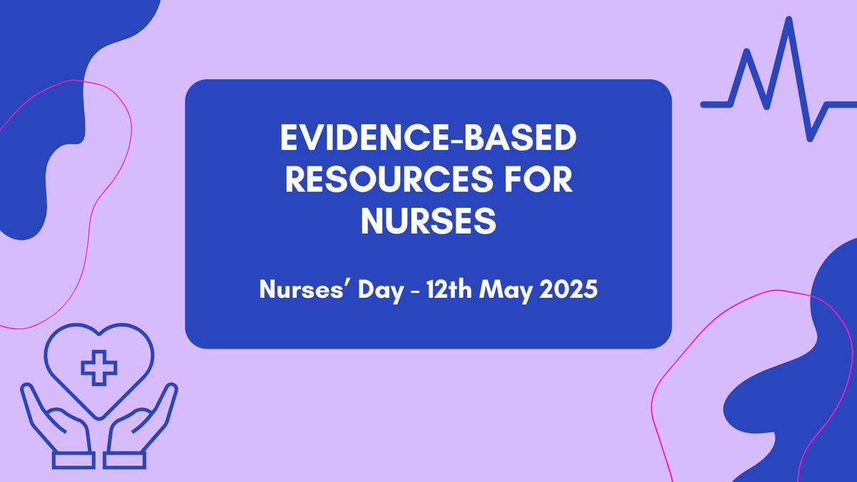 Happy #NursesDay!  🎉

Grateful to all our nurses who are making a difference every day 💙

Find evidence-based resources for nurses here: linktr.ee/tgic.sft_nurses
