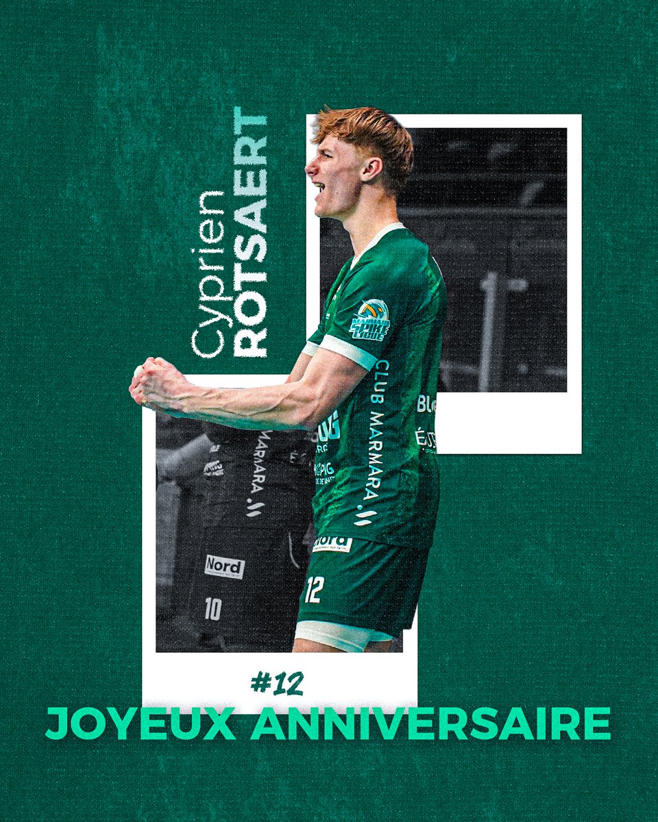 🥳 JOYEUX ANNIVERSAIRE CYPRIEN ! 🙌

21 ans aujourd'hui pour notre n°12 Cyprien Rotsaert 🎉

#WeAreTLM
