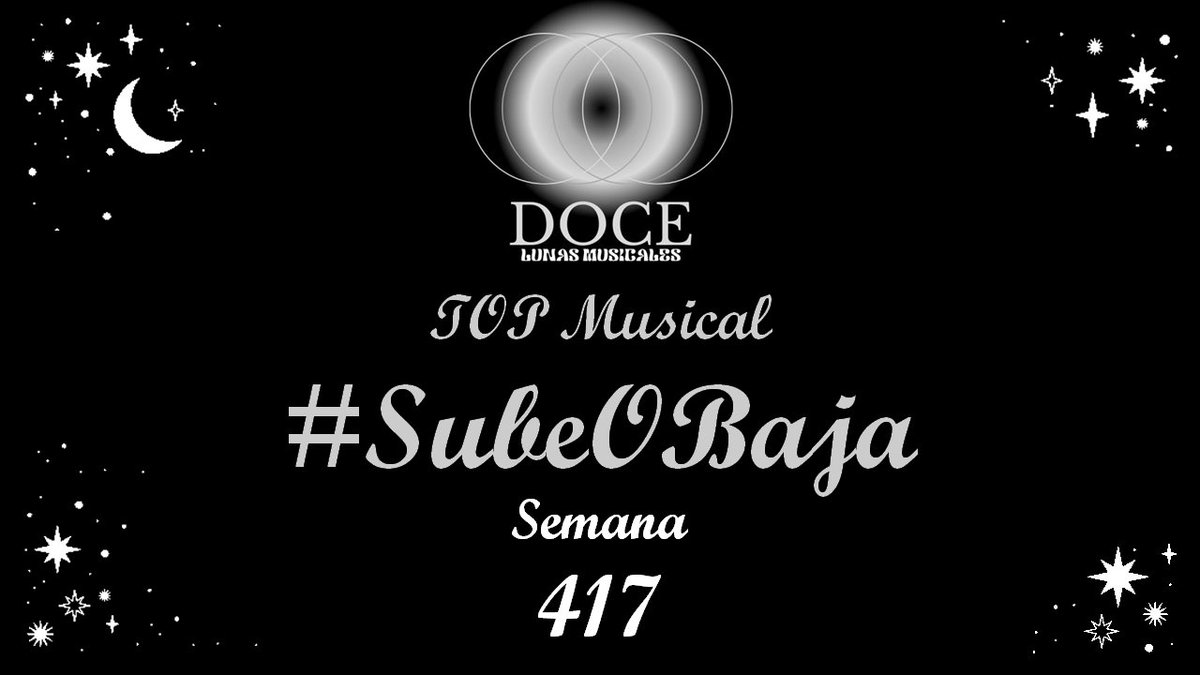 12lunasmusic's tweet photo. Actualización del TOP Musical #SubeOBaja (Semana 417). Muchas gracias por seguir acompañándonos en esta gran aventura musical... #DoceLM #ListaMusical #RankingMusical #SpainChart
🌑 https://t.co/6nbtVluIpK https://t.co/ntrOwIJhRt