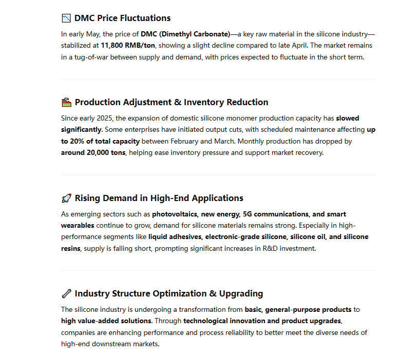iotasilicone's tweet photo. #SiliconeRubber #DMCPrice #ProductionCapacity #InventoryReduction #HighEndApplications #Photovoltaics #5G #NewEnergy #SmartWearables #SiliconeInnovation #AdhesionTechnology #ReleaseCoatingRevolution https://t.co/3RgdKtmKT0