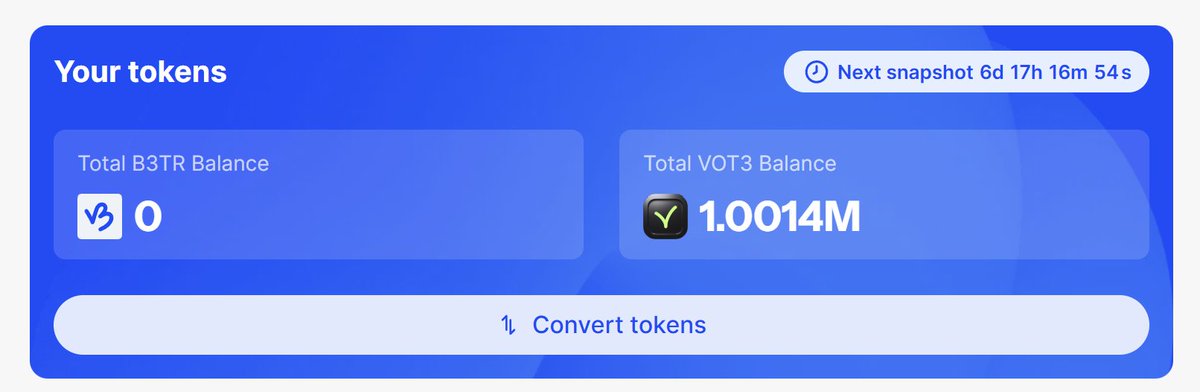 #vefam #vechain #vebetterdao b3tr 
lets ball  ^^v