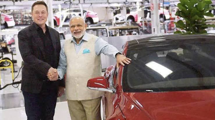 BharatKiNews_'s tweet photo. 🚨 BREAKING:
Tesla 🚗 is scouting for land in Satara, Maharashtra for a plant to assemble Electric Vehicles (EVs) 🔋.
#Tesla #ElectricVehicles #Maharashtra #EVAssembly #BreakingNews https://t.co/3HwjldAIB2
