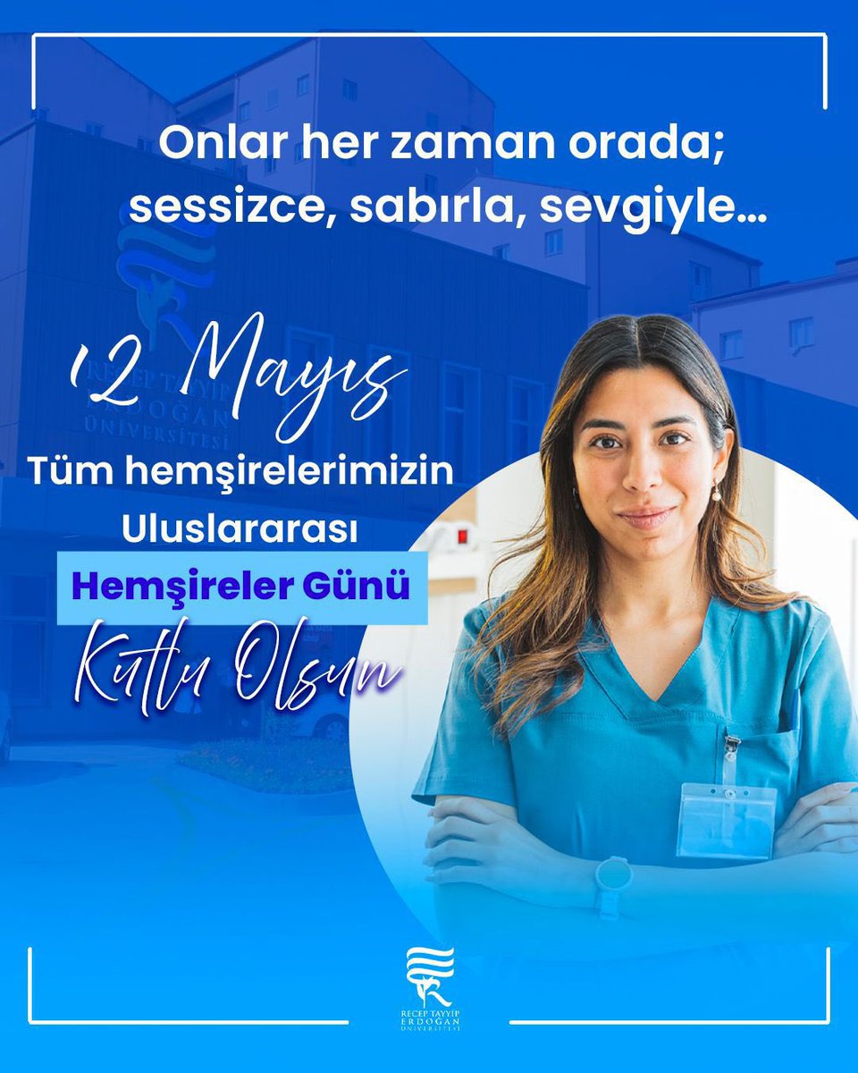 İnsan hayatını merkeze alan, ülkemizin her köşesinde büyük emek ve gayret sarf ederek mesleğini icra etmeye çalışan, değerli hemşirelerimizin Uluslararası Hemşireler Gününü kutluyoruz.

#12mayıshemşirelergünü
