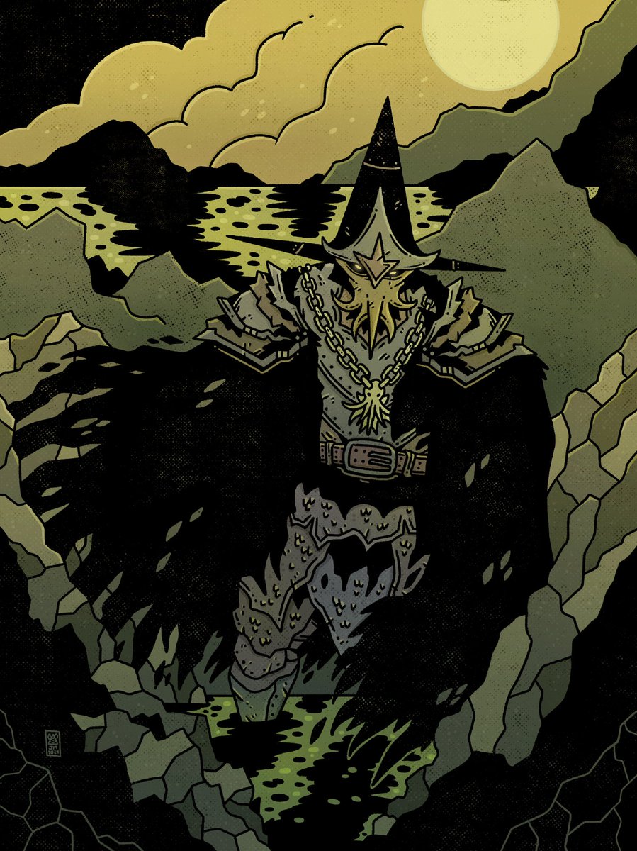 uppermindink's tweet image. THE WIZARD OF CTHUL! βοΈπ¦β¨