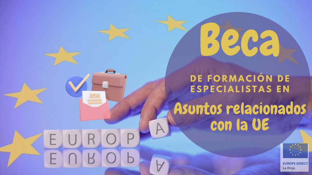 La Rioja Europa (@lariojaeuropa) on Twitter photo ā¼ļø Ćltimo dĆa para solicitar la beca de <a href="/lariojaorg/">Gobierno de La Rioja</a> para especialistas en temas europeos.
ā”ļø Date prisa en presentar tu solicitud y tener la oportunidad de formarte en la Unión Europea y la participación de La Rioja en sus instituciones.
web.larioja.org/oficina-electr⦠ā¼ļø Ćltimo dĆa para solicitar la beca de <a href="/lariojaorg/">Gobierno de La Rioja</a> para especialistas en temas europeos.
ā”ļø Date prisa en presentar tu solicitud y tener la oportunidad de formarte en la Unión Europea y la participación de La Rioja en sus instituciones.
web.larioja.org/oficina-electrā¦