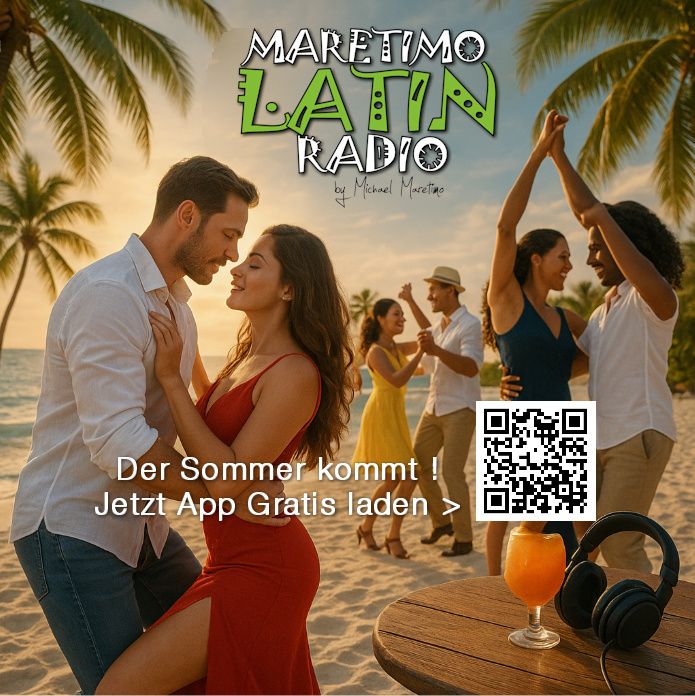Hier kommt der Sommer 😎☀️🏖️ Gratis App Aktion!

Salsa, Bachata, Kizomba &amp; Latino Pop 🎶😊 Gratis laden &gt; 🍀 bit.ly/Maretimo-Radio… 

Auf Deinem PC, Tablett, oder Handy ...immer kostenlos !

#salsa #bachata #latin #house #chillout #lounge #housemusic #loungemusik #chillmusik