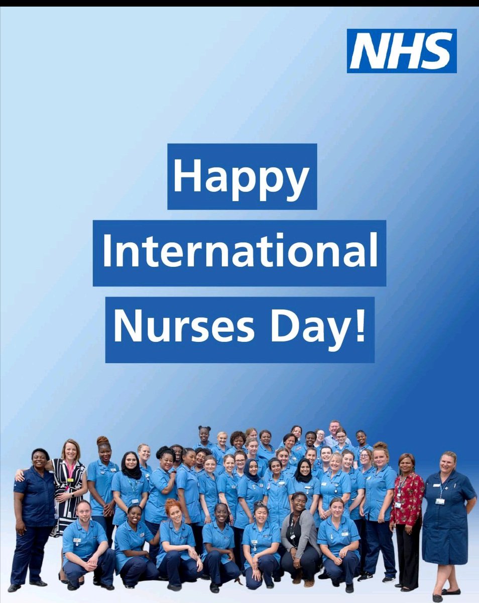 With so much change happening in our health system it would easy to forget that today is #InternationalNursesDay2025 
A huge thank you to nurses of all heritage working up and down the country, for all that you do every single day, and for just being amazing!