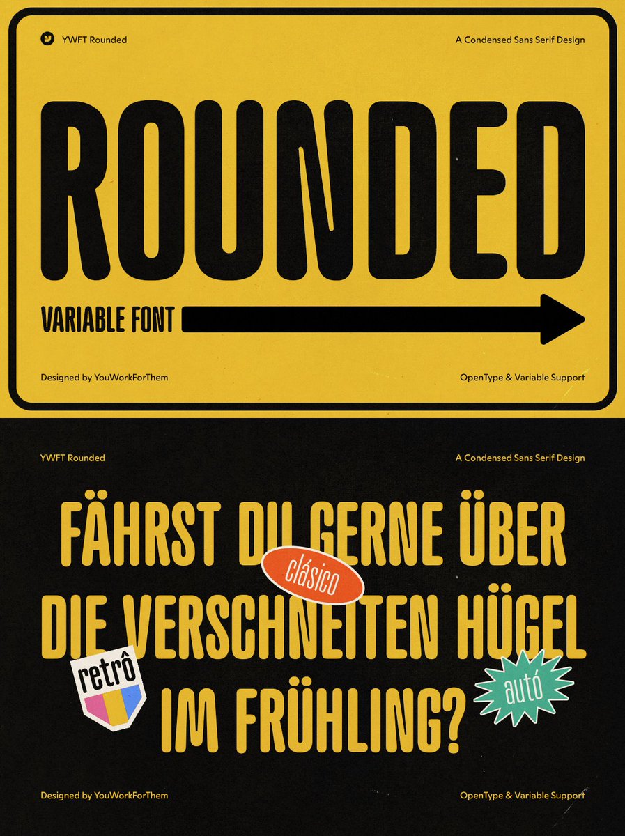 DIN Fonts Reimagined for the Digital Designer

Rooted in the legacy of DIN 1451, this 39-font collection delivers structure, clarity, and precision—refined for modern design needs. 

⤵️ Explore This Collection:
🔗 shorturl.at/RpbbT

#DINFonts