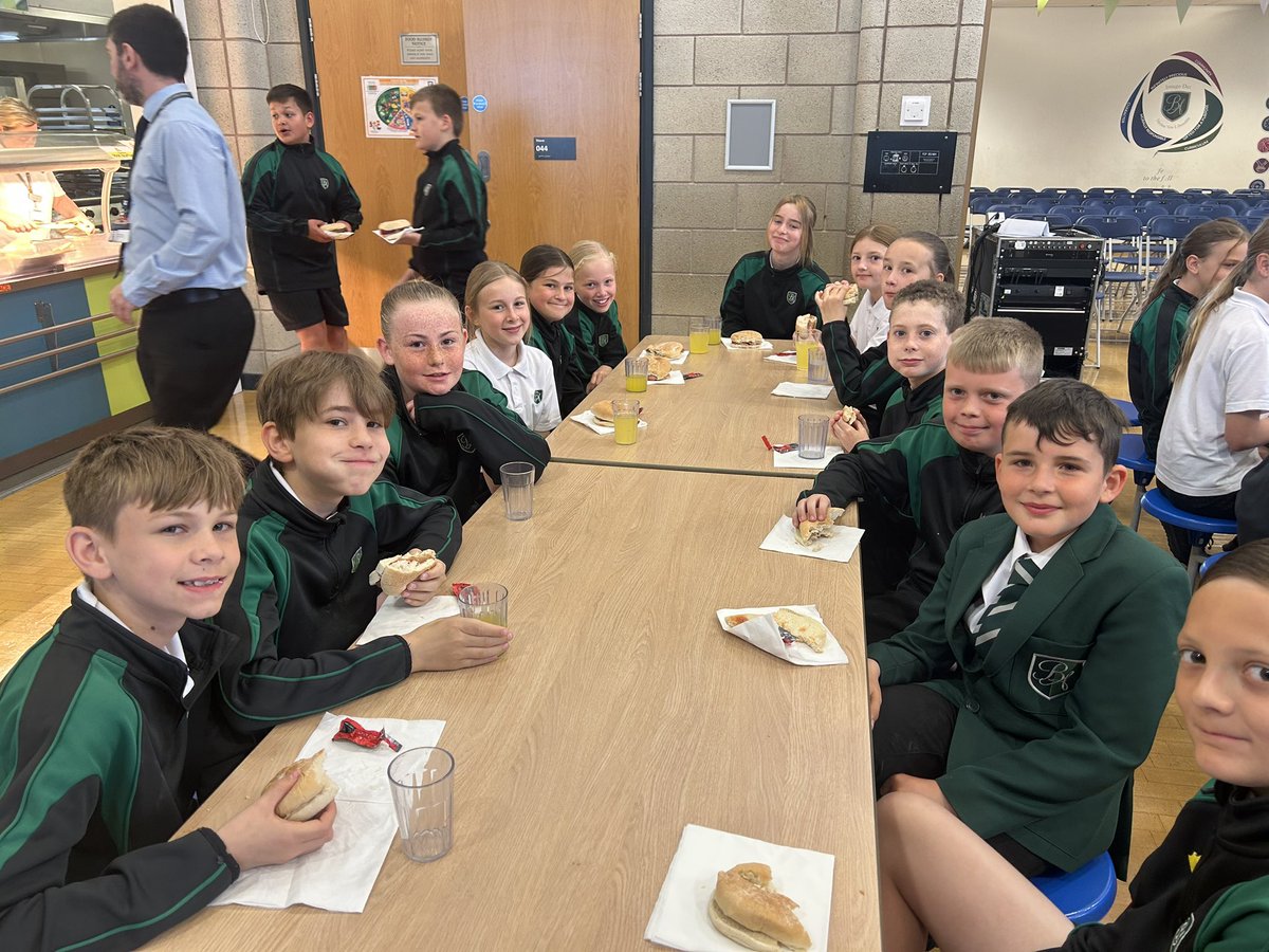 Best of luck to our Year 6s who are completing their SATs this week. You have worked incredibly hard all year. A nice start with breakfast this morning!