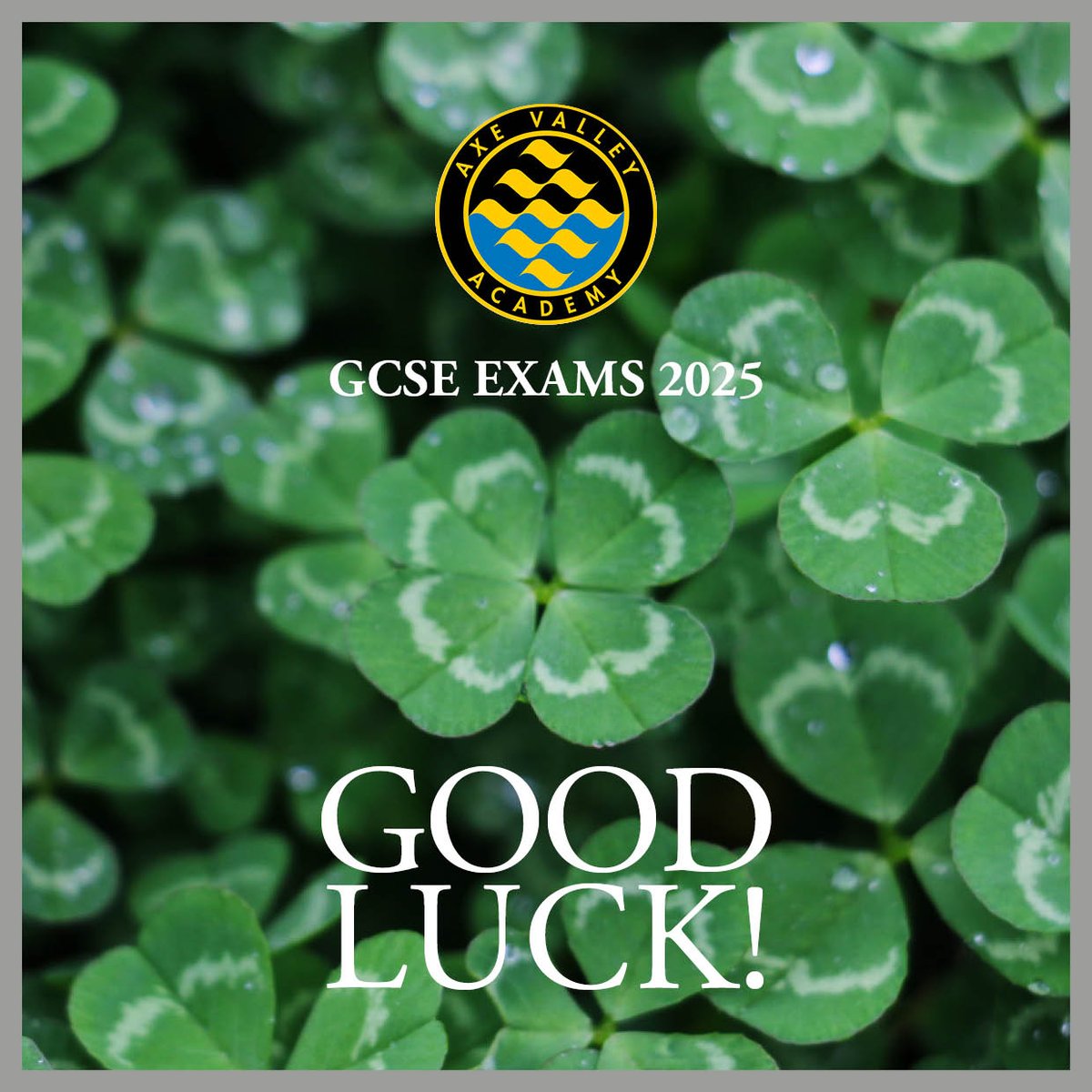 TODAY and over the coming weeks we will be supporting our Year 11 students in the GCSE exams. Good luck to you all and we will be with you every step of the way. #weareava #everythingforeveryone