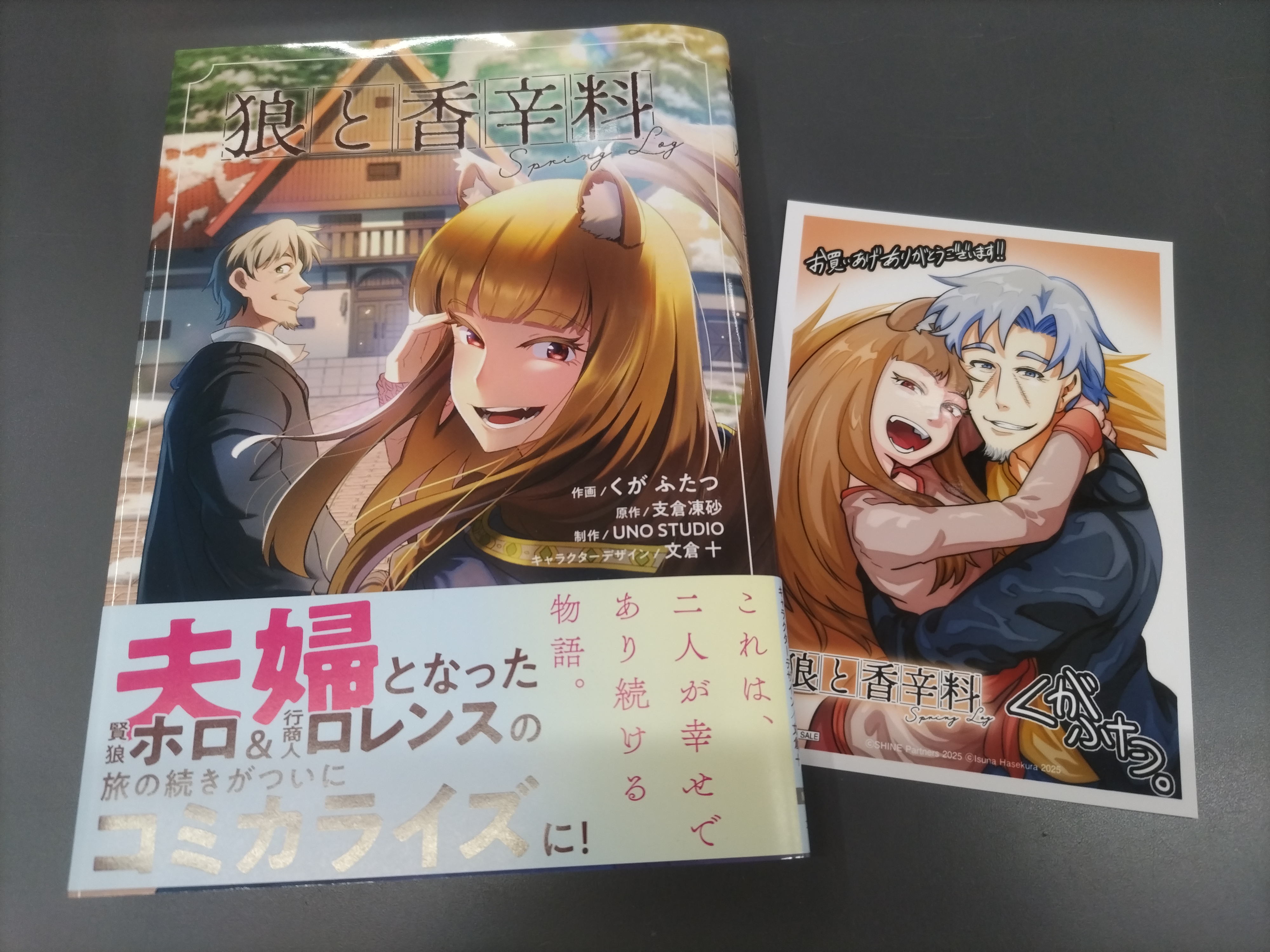 稀少品】【非売品】狼と香辛料 16巻 17巻 ゲーマーズ 特典