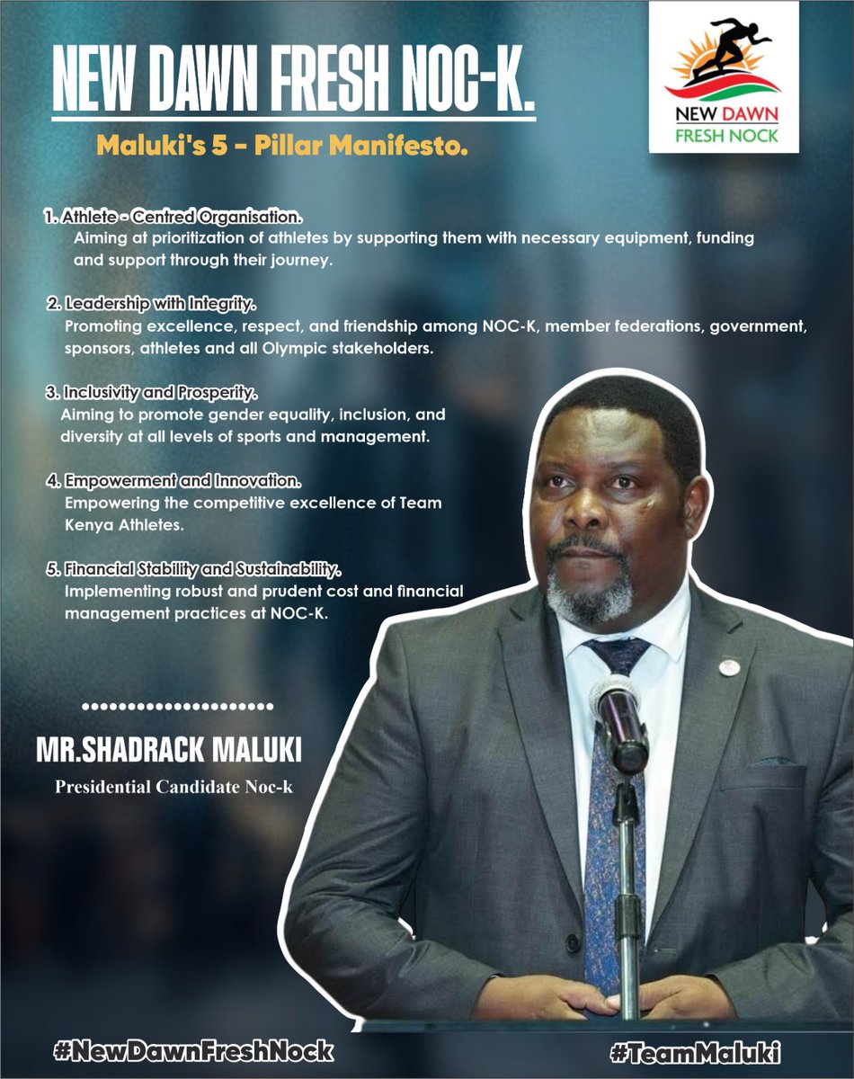 Good Morning.

Introducing the Break Down of the Team #NewDawnFreshNock 5 - Pillar Manifesto.

Blessed Week Ahead.
#NewDawnFreshNock