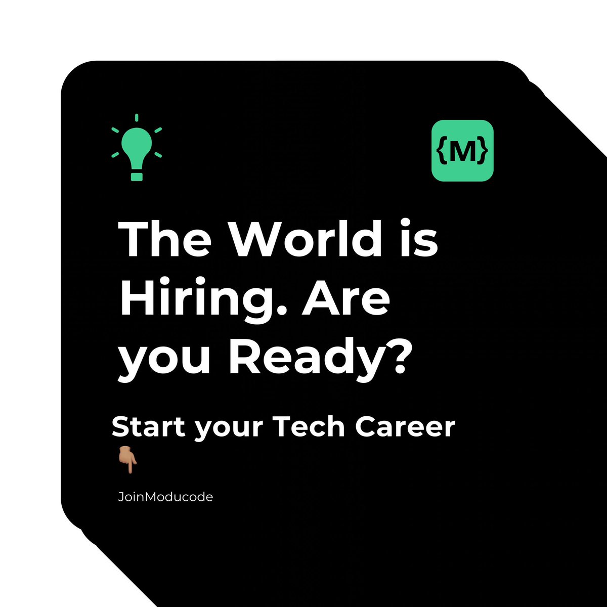 joinmoducode's tweet image. Over 85 million tech roles will go unfilled globally by 2030 due to talent shortages.

Data shows tech roles outpace other industries by 3x in demand.

The question isn’t if tech is a wise career move.
It’s how fast you can skill up and get in.

#Tech #Work #Career