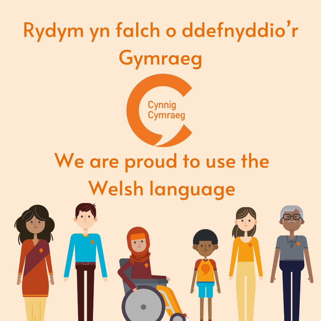 Mae hi’n wythnos y #CynnigCymraeg. Beth am ddefnyddio eich Cymraeg gyda ni? I wybod mwy am y Cynnig Cymraeg ewch i buff.ly/3o922R5  

It’s #CynnigCymraeg week. Why not use your Welsh with us? To find out more about the Cynnig Cymraeg, go to buff.ly/3o0GZAd