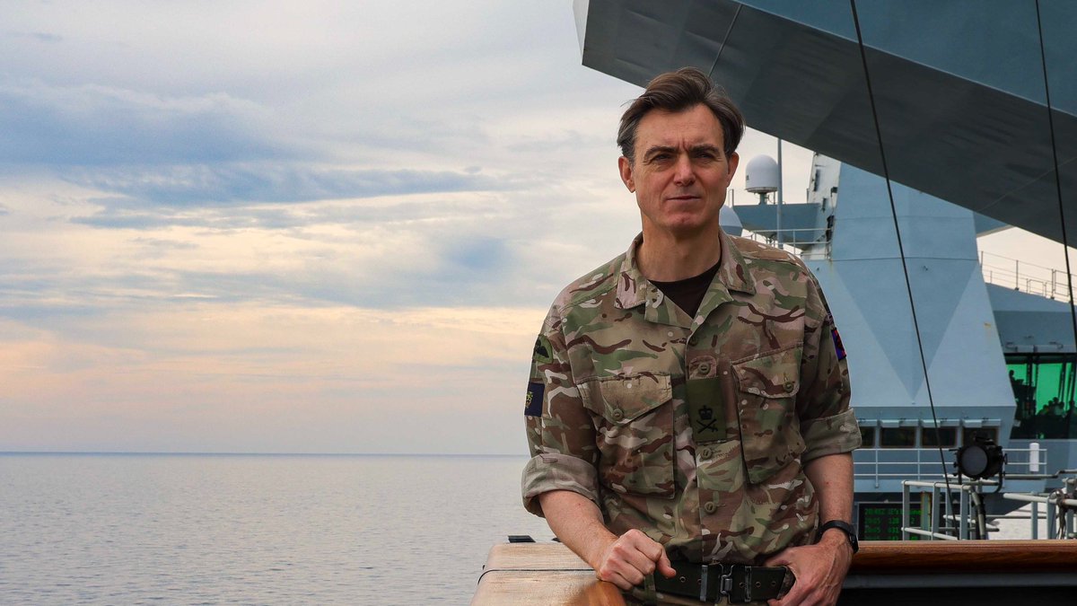 Lt Gen Nick Perry (@pjhq_cjo) on Twitter photo Privileged to meet personnel from the UK & our allies on the <a href="/COMUKCSG/">UK Carrier Strike Group</a>. #CSG25 has proven its world class capability, training alongside allies & parters at Sea & in the Air.
Op HIGHMAST will project power & demonstrate the UK commitment to the Rules Based International System. Privileged to meet personnel from the UK & our allies on the <a href="/COMUKCSG/">UK Carrier Strike Group</a>. #CSG25 has proven its world class capability, training alongside allies & parters at Sea & in the Air.
Op HIGHMAST will project power & demonstrate the UK commitment to the Rules Based International System.