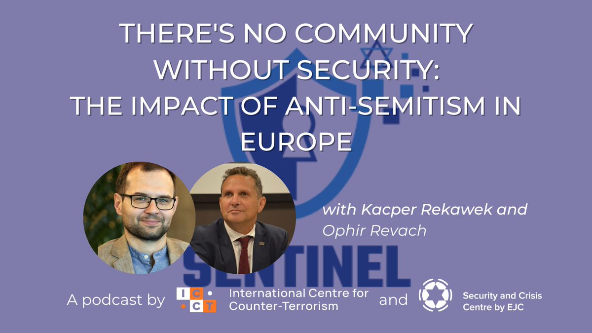 International Centre for Counter-Terrorism (@icct_thehague) on Twitter photo Jewish communities across Europe face rising #antisemitic threats from both #jihadist & #farright actors.
In our latest #podcast, <a href="/KacperRekawek/">Kacper Rekawek</a> and Ophir Revach from <a href="/SaccEjc/">SACC by EJC - Security And Crisis Centre by EJC</a> discuss how security efforts are essential to community #resilience.
➡️ buff.ly/ZWy7Ysl Jewish communities across Europe face rising #antisemitic threats from both #jihadist & #farright actors.
In our latest #podcast, <a href="/KacperRekawek/">Kacper Rekawek</a> and Ophir Revach from <a href="/SaccEjc/">SACC by EJC - Security And Crisis Centre by EJC</a> discuss how security efforts are essential to community #resilience.
➡️ buff.ly/ZWy7Ysl