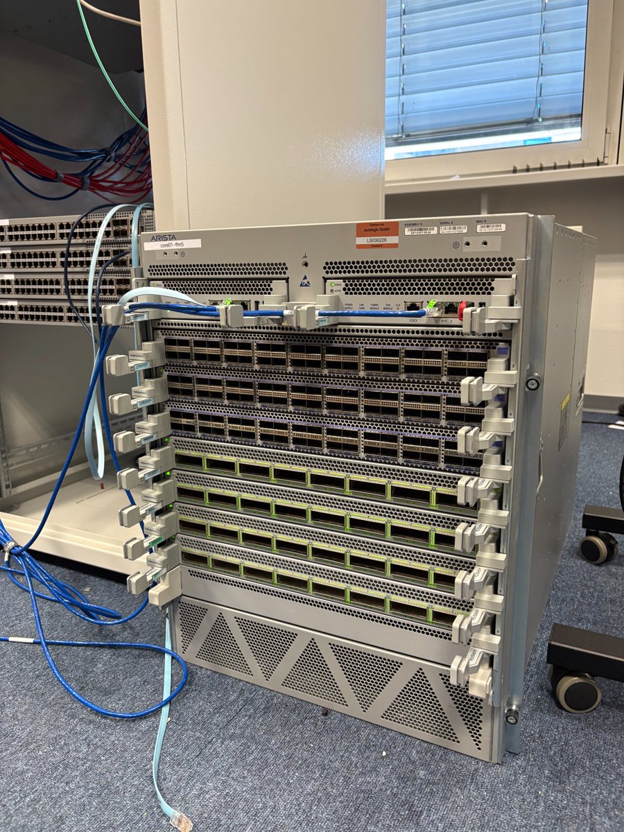 aurologic GmbH (@aurologiccom) on Twitter photo Upgrade for our <a href="/Equinix/">Equinix, Inc.</a> Frankfurt Points of Presence - 4x 1.6Tbps DWDM for Digitalrealty - Equinix darkfibers in testing π Upgrade for our <a href="/Equinix/">Equinix, Inc.</a> Frankfurt Points of Presence - 4x 1.6Tbps DWDM for Digitalrealty - Equinix darkfibers in testing π