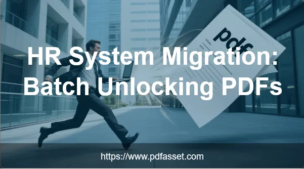 PDFAsset's tweet photo. I just published HR System Migration: Batch Unlocking PDFs 

https://t.co/S2ZaE4kRBj https://t.co/KLuncl9qRH