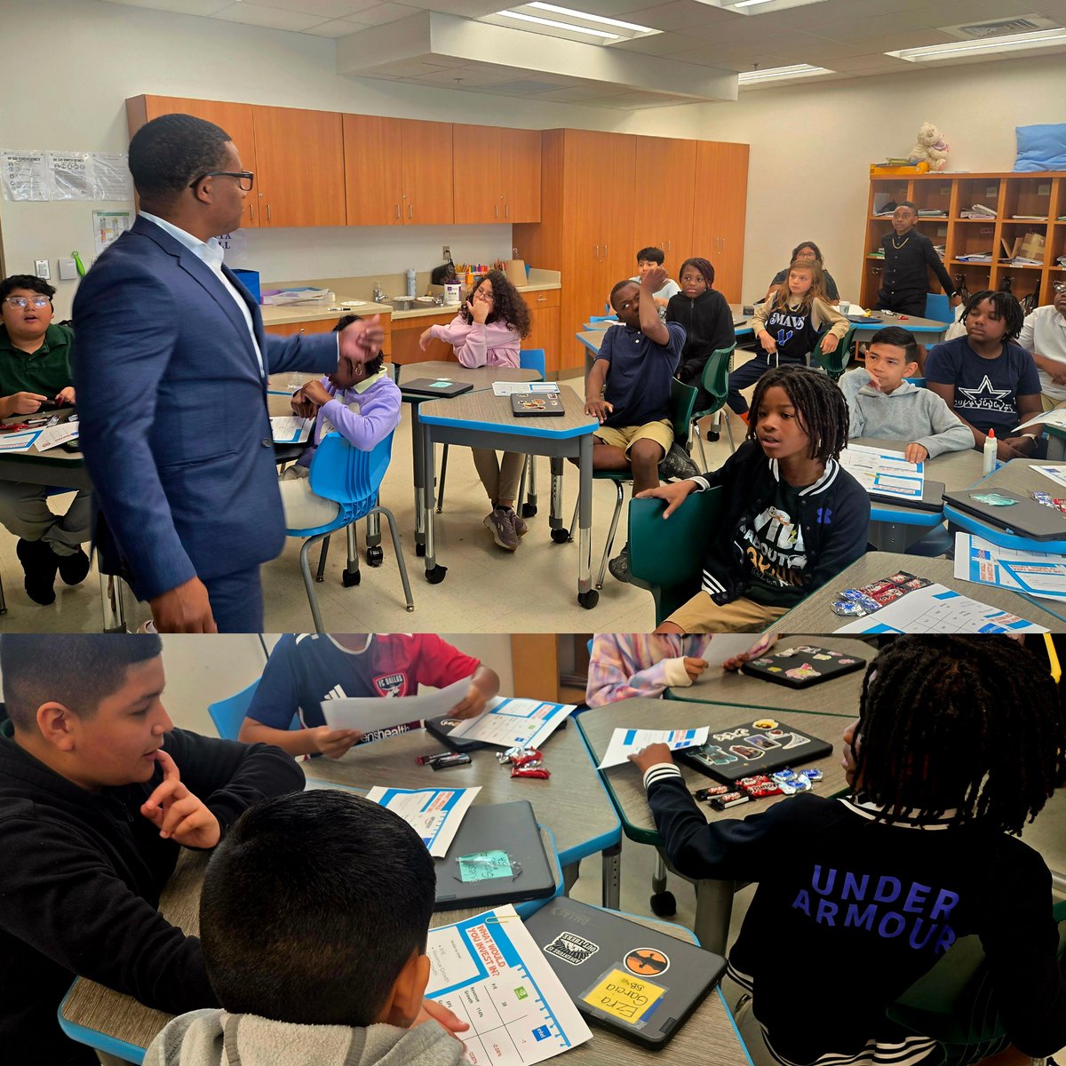 Buckner Terrace Montessori (Formerly Edna Rowe ES) (@montessoribt) on Twitter photo A HUGE thank you to all our amazing volunteer speakers who made Career Day 2025 an incredible success!
Special recognition to Counselor Natasha McLaurin, who organized this exceptional event.
facebook.com/share/p/191yHY…
<a href="/TransformDISD/">Dallas ISD OTI Public School Choice</a> <a href="/dallasschools/">Dallas ISD</a> <a href="/CounselingDISD/">Dallas ISD Counseling Services</a> <a href="/BucknerTerrace/">BTHA</a> A HUGE thank you to all our amazing volunteer speakers who made Career Day 2025 an incredible success!
Special recognition to Counselor Natasha McLaurin, who organized this exceptional event.
facebook.com/share/p/191yHY…
<a href="/TransformDISD/">Dallas ISD OTI Public School Choice</a> <a href="/dallasschools/">Dallas ISD</a> <a href="/CounselingDISD/">Dallas ISD Counseling Services</a> <a href="/BucknerTerrace/">BTHA</a>